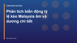 Read more about the article Phân tích biến động tỷ lệ kèo Malaysia âm và dương chi tiết