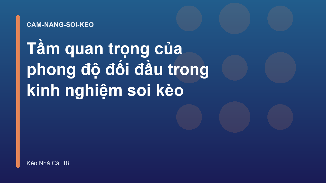 Read more about the article Tầm quan trọng của phong độ đối đầu trong kinh nghiệm soi kèo